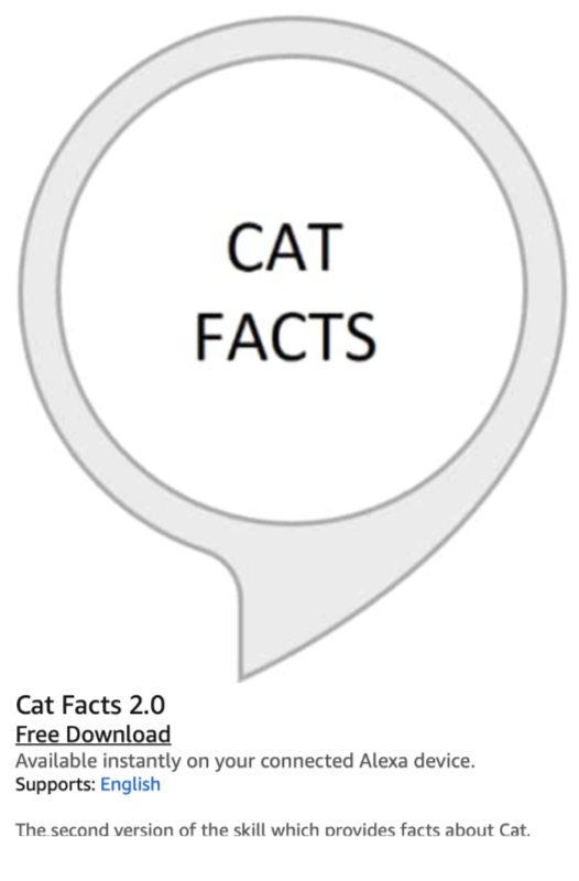 cfact 09 Alexa and the Matter of Cat Facts