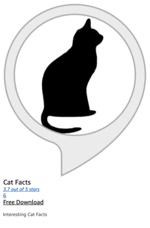 cfact 11 Alexa and the Matter of Cat Facts