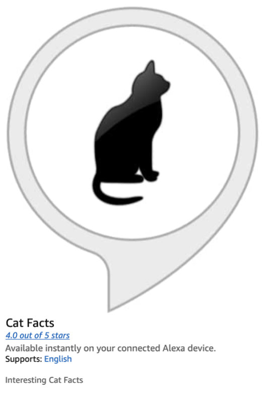 cfact 12 Alexa and the Matter of Cat Facts