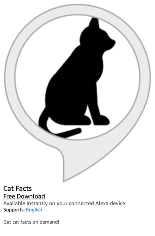 cfact 14 Alexa and the Matter of Cat Facts