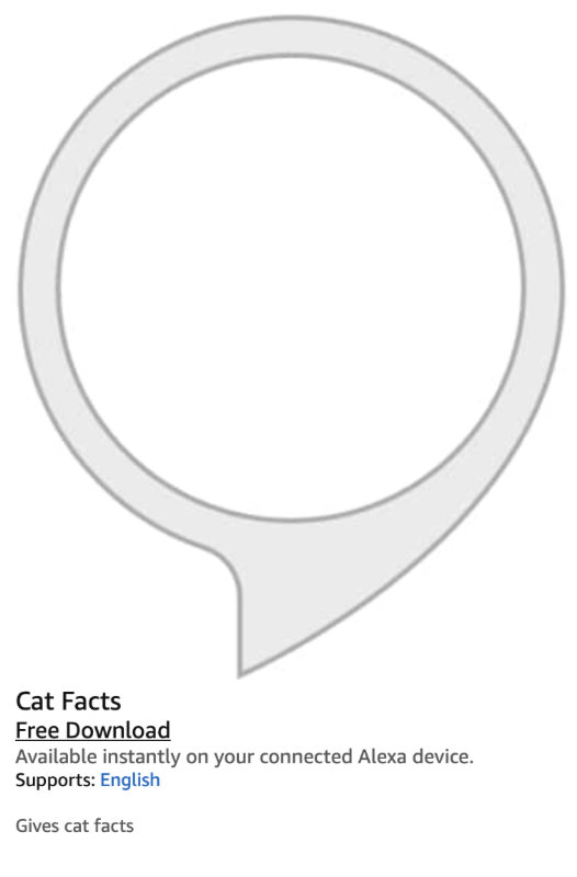 cfact 15 Alexa and the Matter of Cat Facts